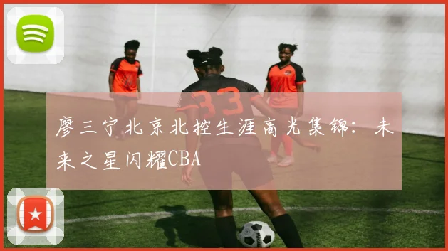 廖三宁北京北控生涯高光集锦:未来之星闪耀CBA